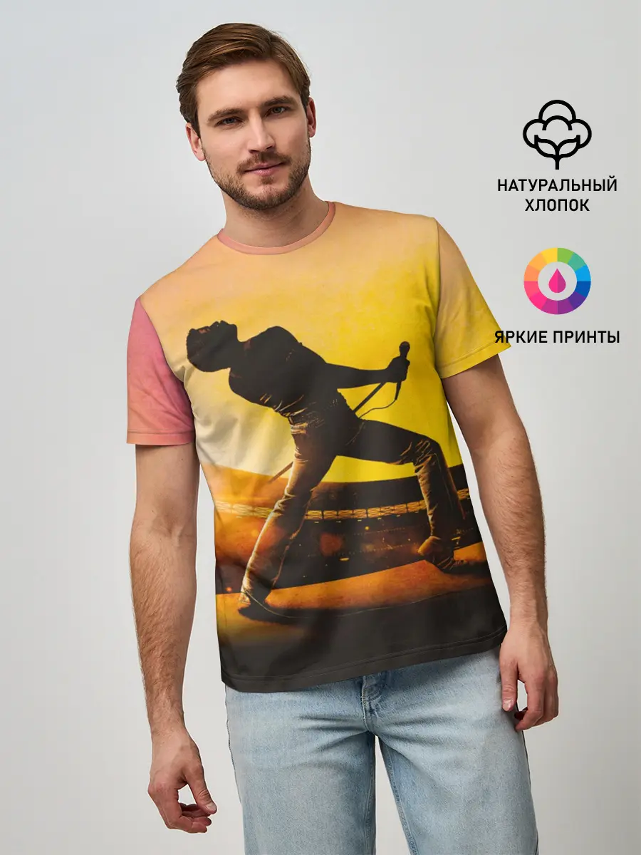 Мужская базовая футболка / Queen Bohemian Rhapsody