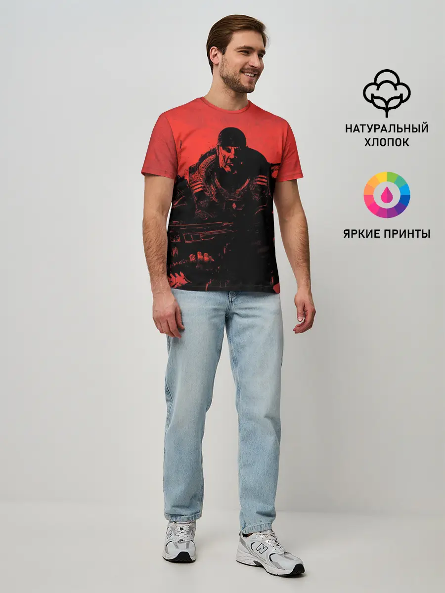 Мужская базовая футболка / Злой Маркус