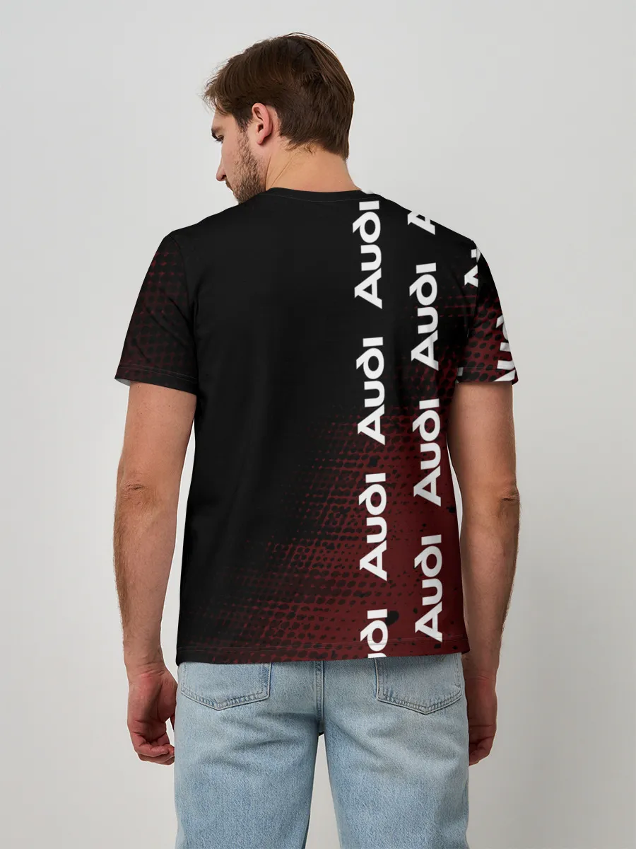 Мужская базовая футболка / Ауди - Pro Racing