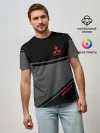 Мужская базовая футболка / MITSUBISHI SPORT