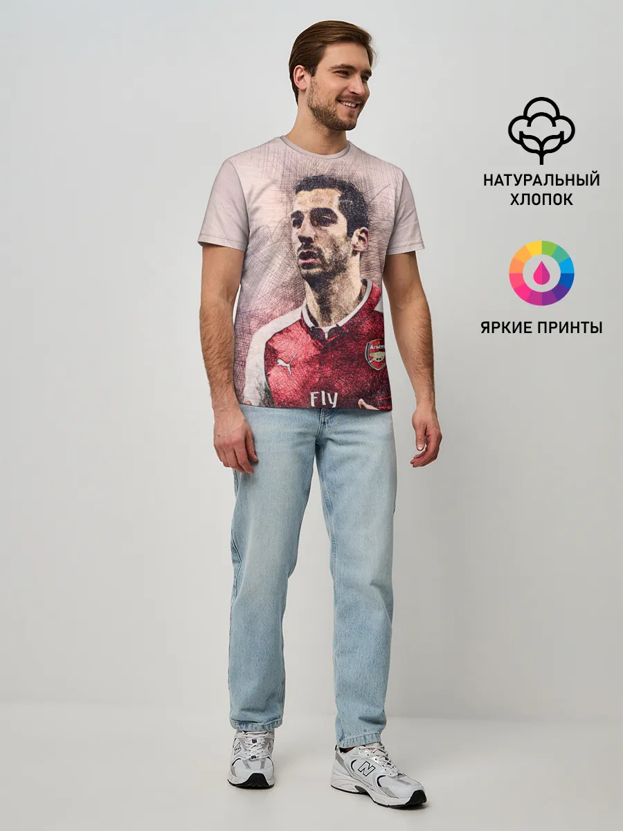 Мужская базовая футболка / Генрих Мхитарян