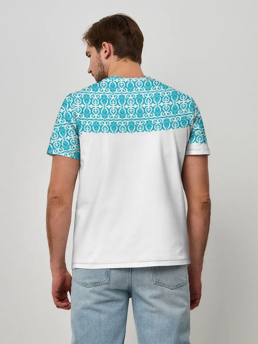 Мужская базовая футболка / Казахстан Форма