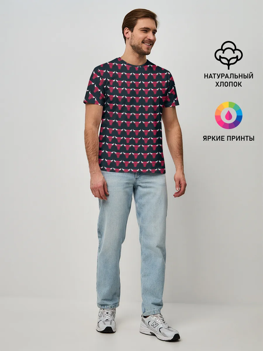 Мужская базовая футболка / Bulls