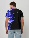 Мужская базовая футболка / СИНИЕ БАБОЧКИ