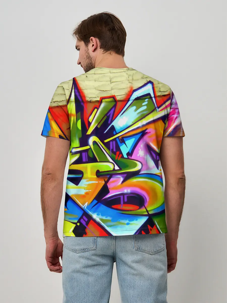 Мужская базовая футболка / Кислота