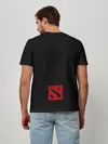 Мужская базовая футболка / Рыцарь дракон | Dota 2