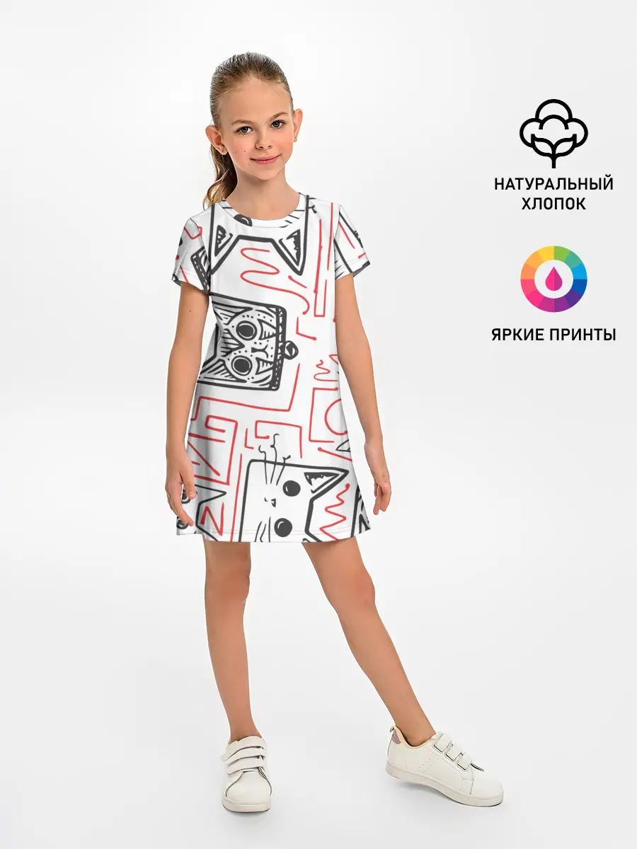 Детское платье / Cats