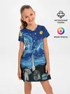 Детское платье / ЗВЁЗДНАЯ НОЧЬ ВАНГОГ