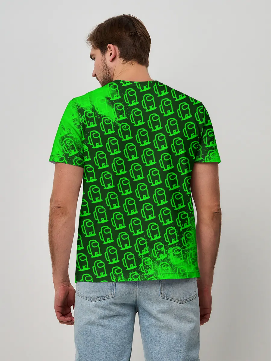 Мужская базовая футболка / AMONG US / АМОНГ АС