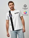 Мужская базовая футболка / NASA