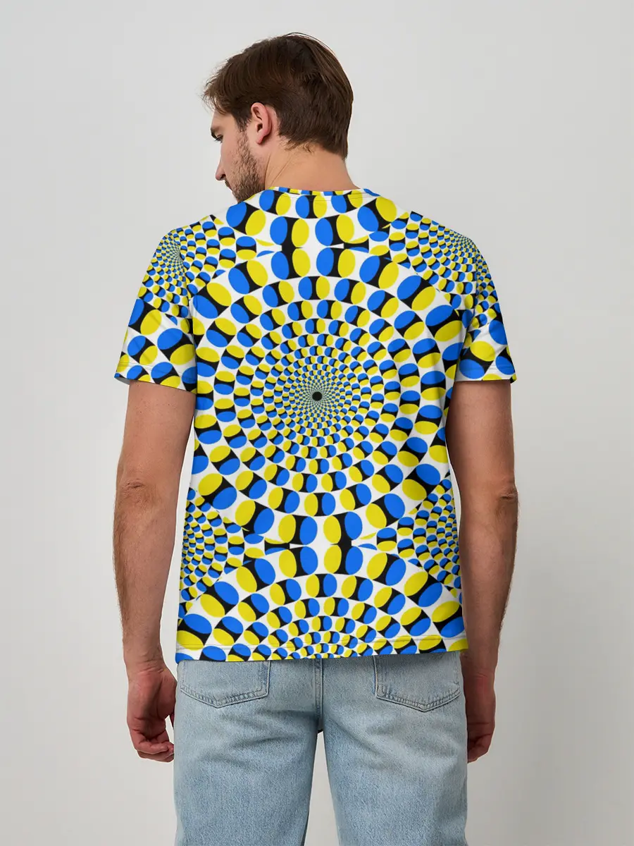 Мужская базовая футболка / ИЛЛЮЗИЯ