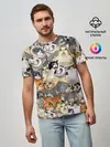 Мужская базовая футболка / ALL CATS MEMES