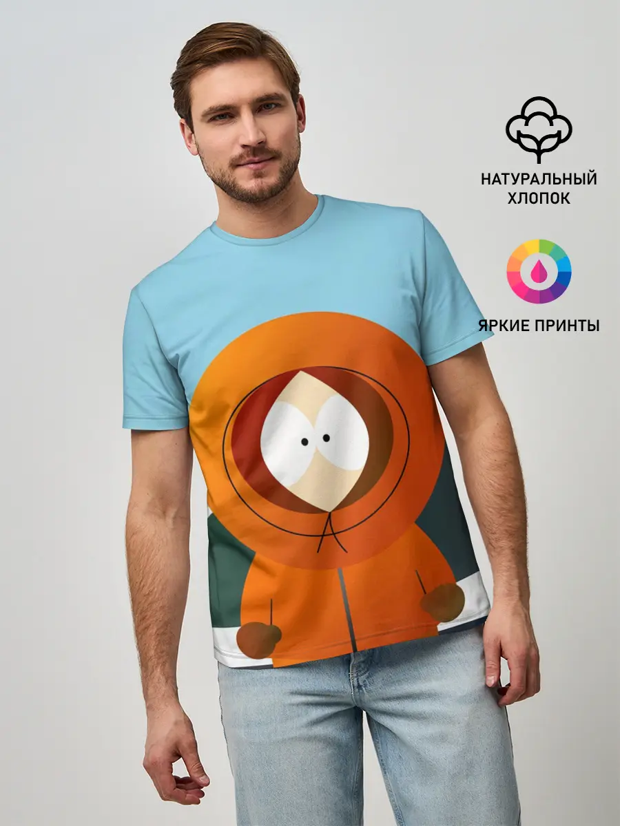 Мужская базовая футболка / KENNY