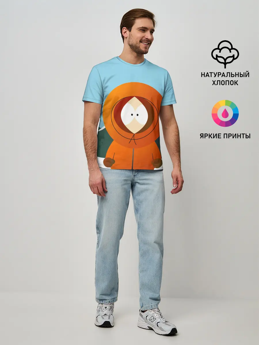 Мужская базовая футболка / KENNY