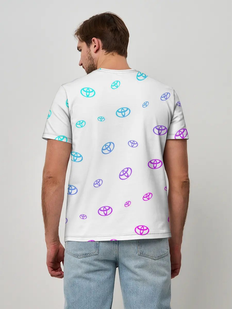 Мужская базовая футболка / TOYOTA / ТОЙОТА