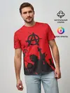 Мужская базовая футболка / АНАРХИЯ | СВОБОДА