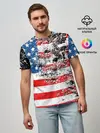 Мужская базовая футболка / США