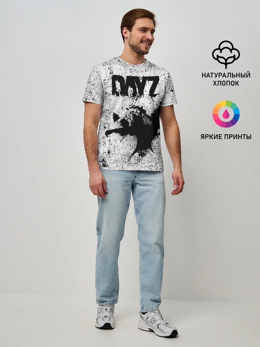 Мужская базовая футболка / DayZ