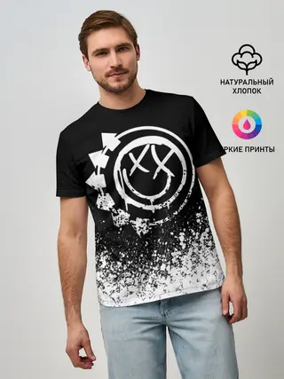 Мужская базовая футболка / Blink-182