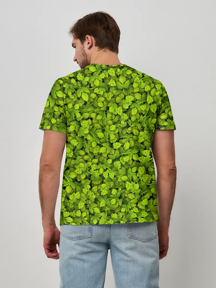 Мужская базовая футболка / Хмель