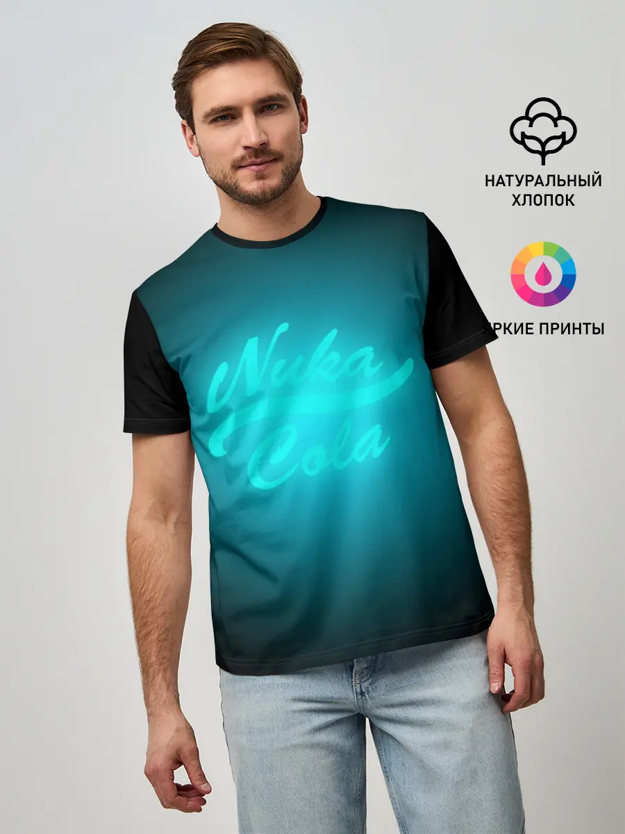 Мужская базовая футболка / QUANTUM JONES SODA