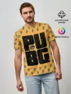 Мужская базовая футболка / PUBG PATTERN | ПУБГ ПАТТЕРН