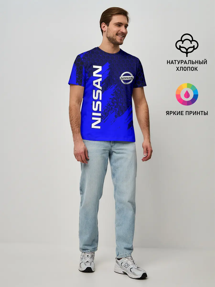 Мужская базовая футболка / NISSAN