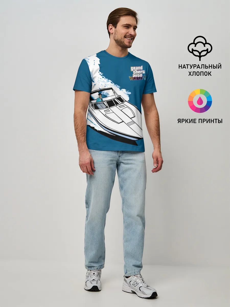 Мужская базовая футболка / Tommy on board