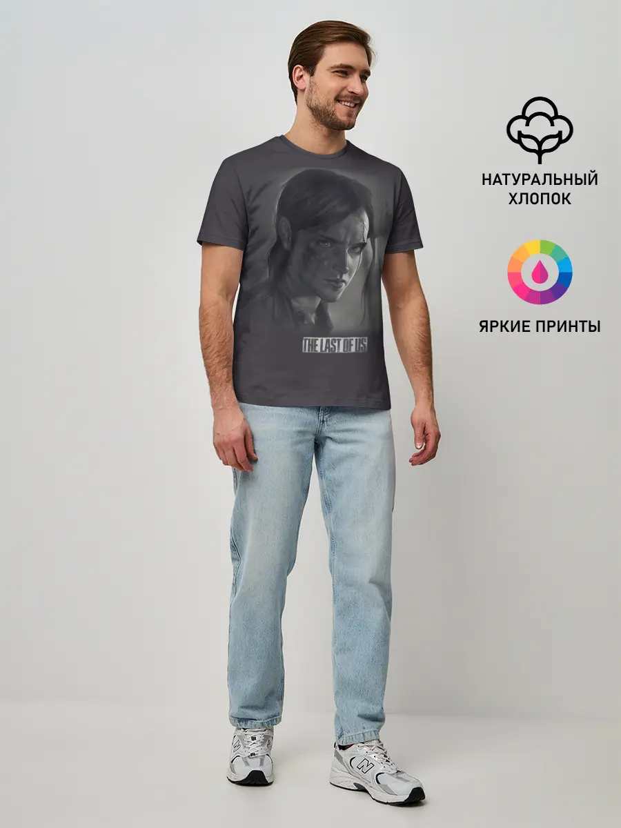 Мужская базовая футболка / The Last of Us