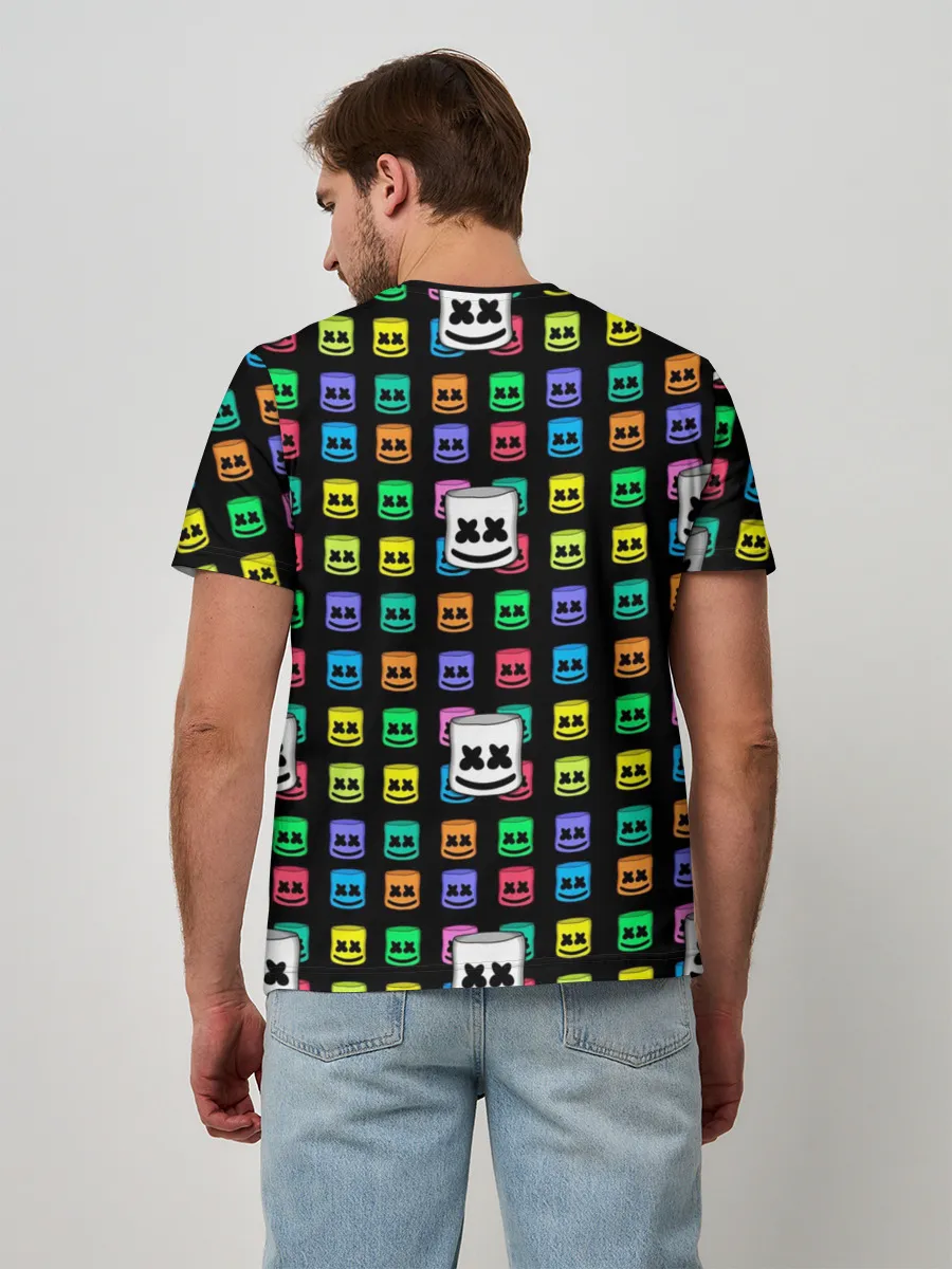 Мужская базовая футболка / Marshmello