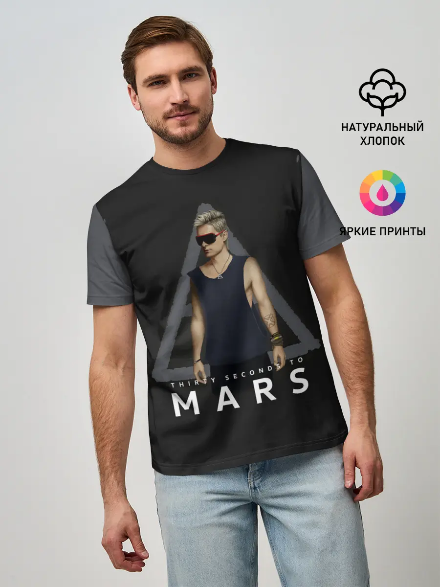 Мужская базовая футболка / Джаред Лето | Jared Leto