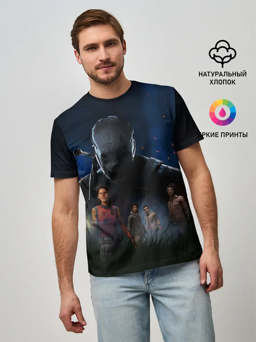 Мужская базовая футболка / Dead by daylight