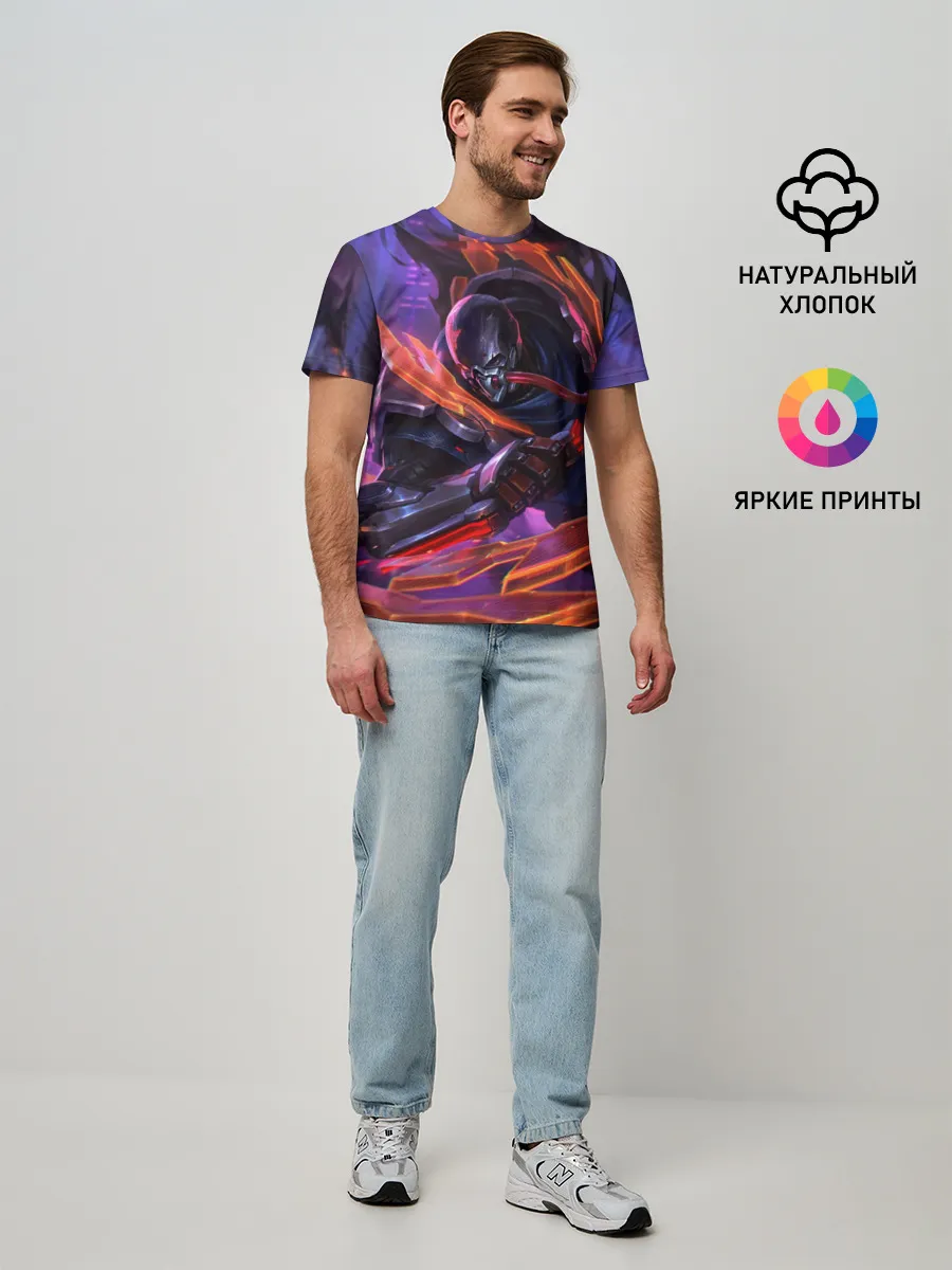 Мужская базовая футболка / Пайк League of legends