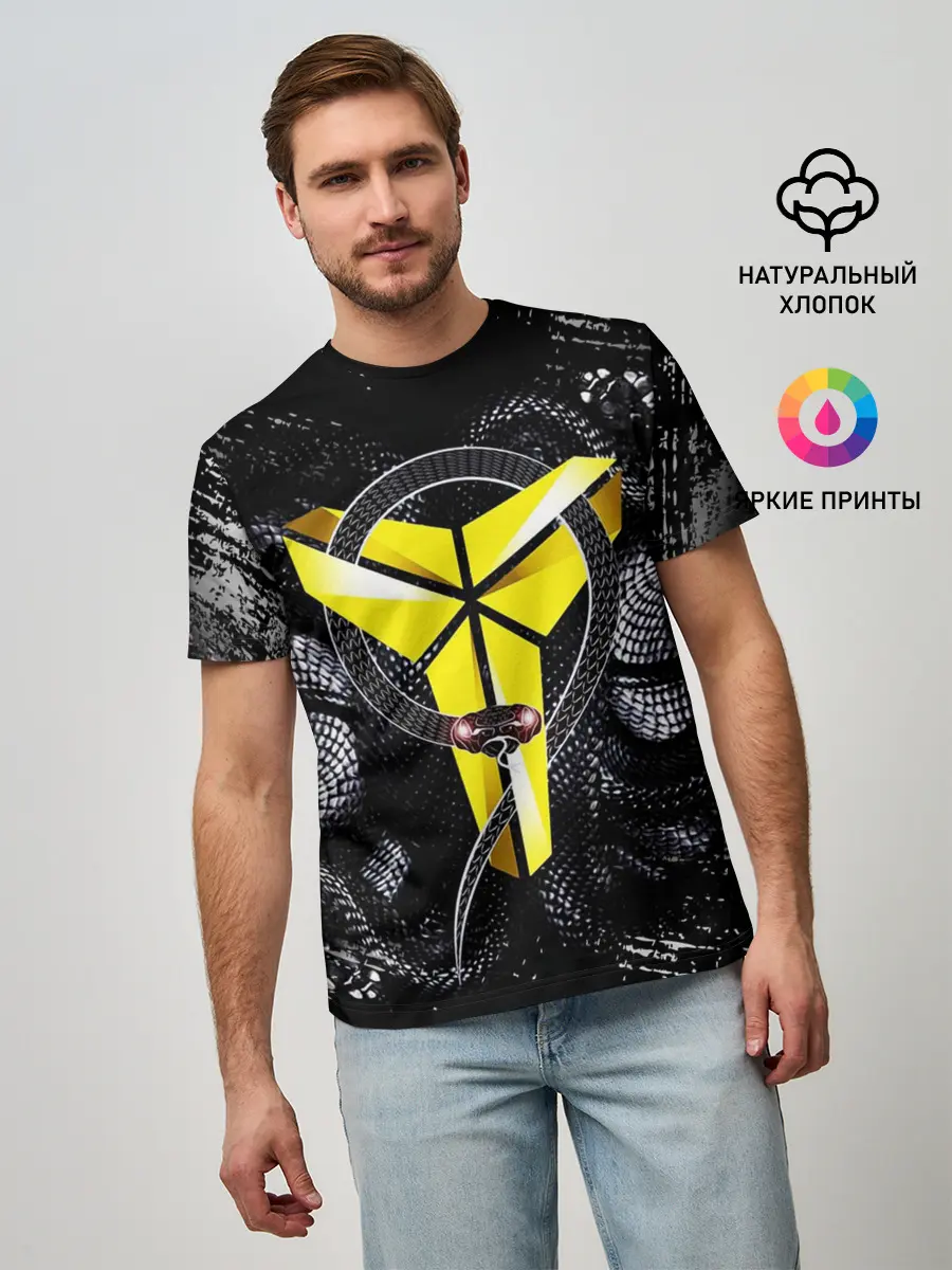 Мужская базовая футболка / Los Angeles Lakers