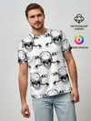 Мужская базовая футболка / Череп и кости