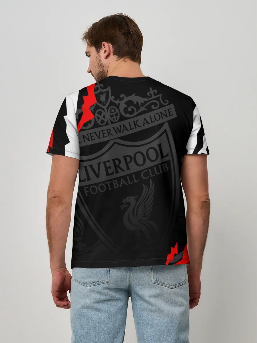 Мужская базовая футболка / LIVERPOOL / ЛИВЕРПУЛЬ / СПОРТ