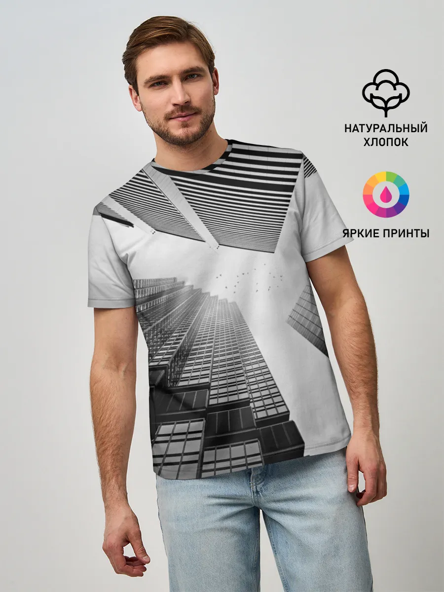 Мужская базовая футболка / Минимализм