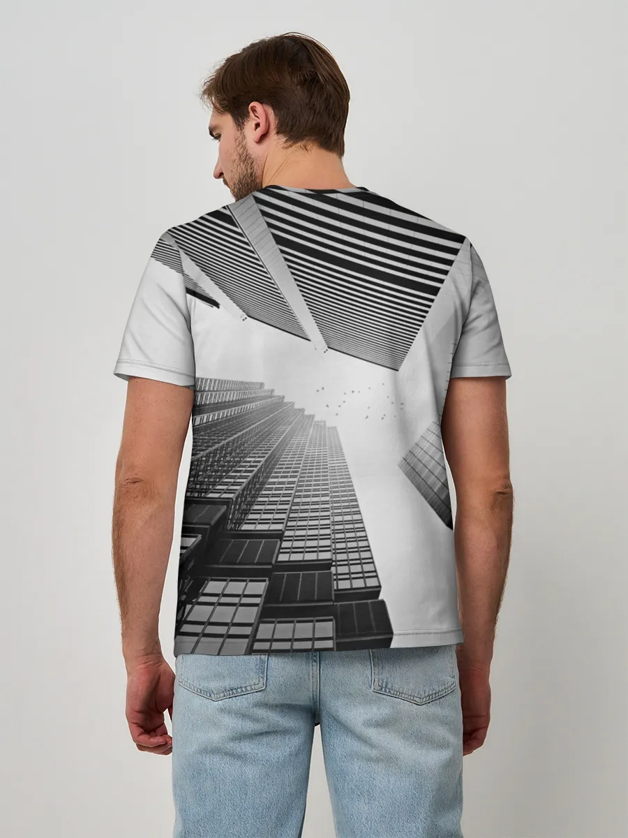 Мужская базовая футболка / Минимализм