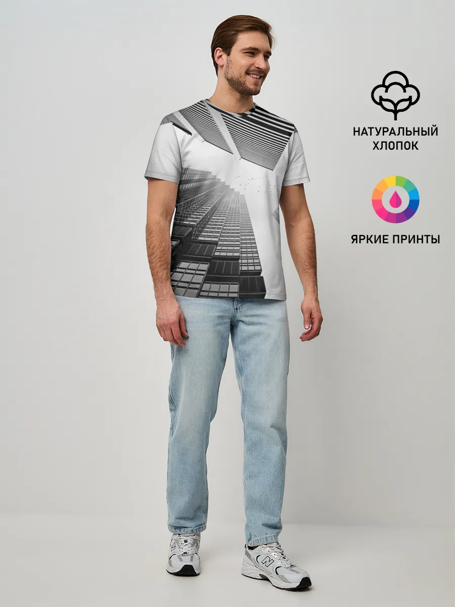 Мужская базовая футболка / Минимализм