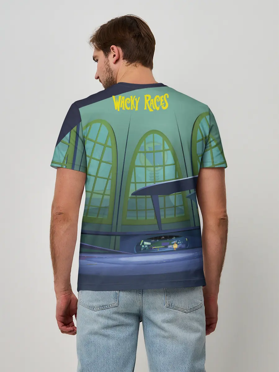 Мужская базовая футболка / IQ Wacky Races