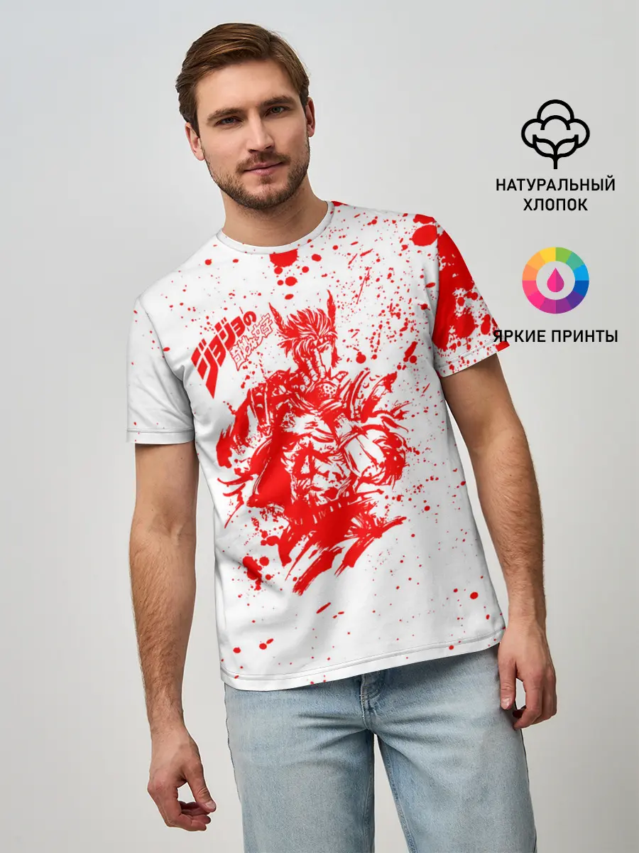 Мужская базовая футболка / JoJo Bizarre Adventure