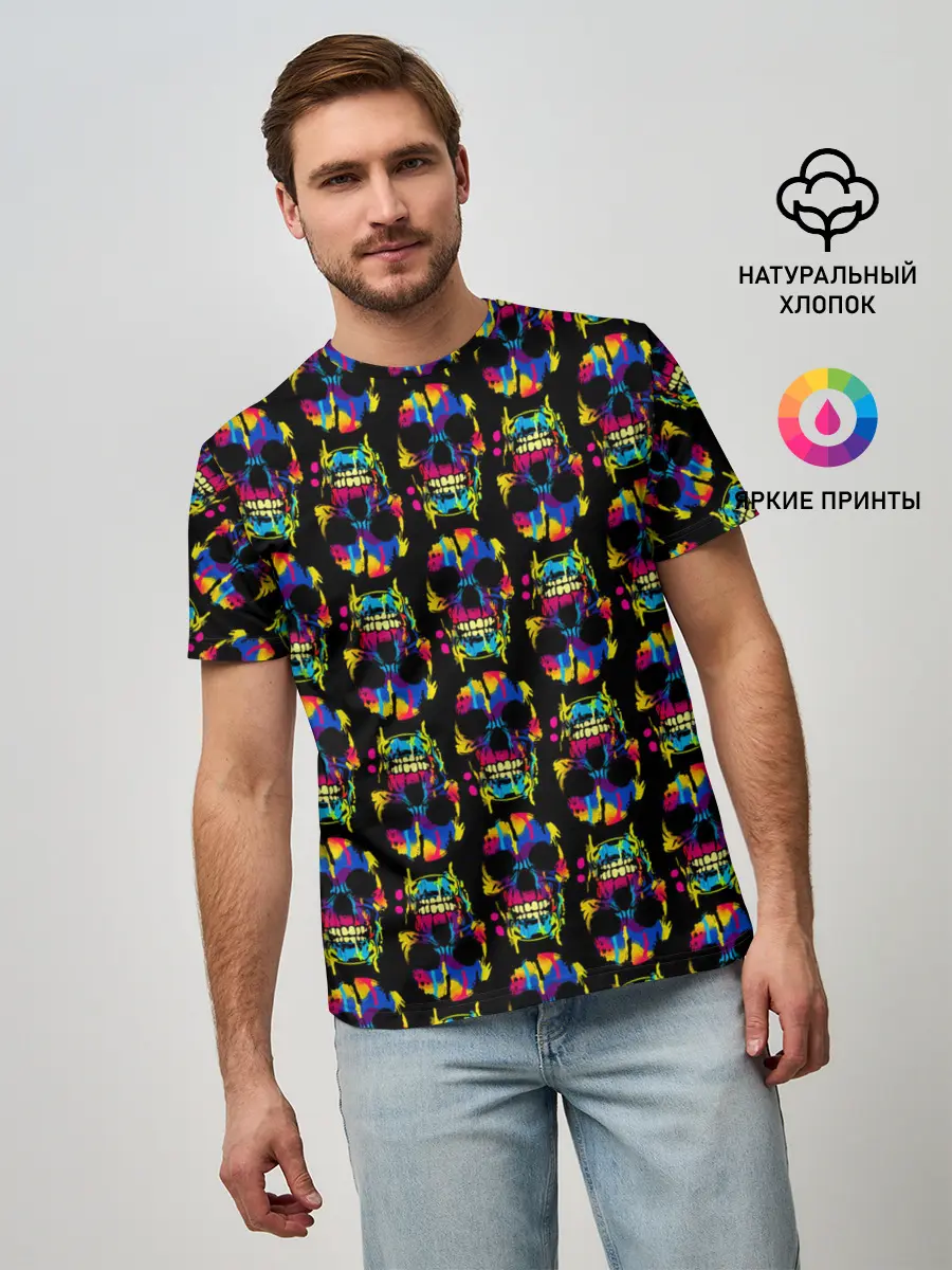 Мужская базовая футболка / Pattern