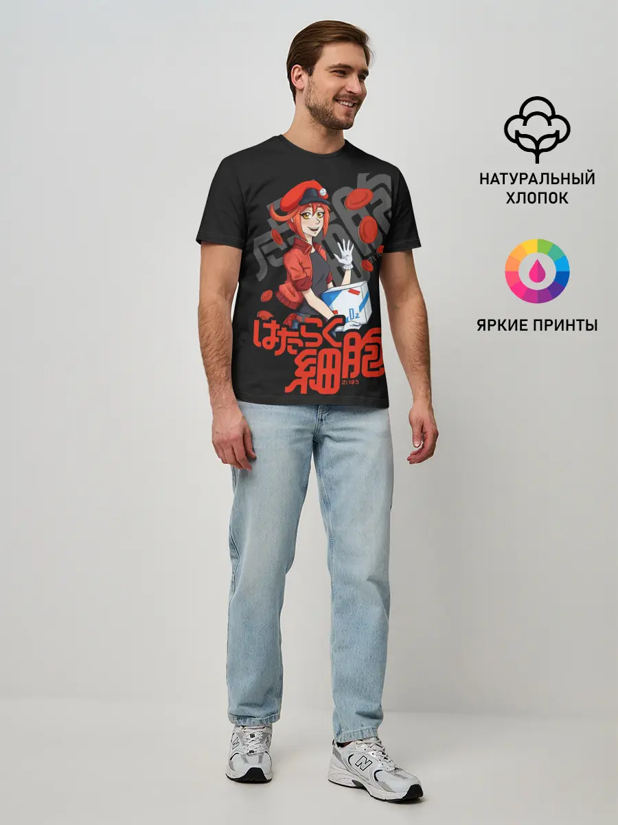 Мужская базовая футболка / Эритроцит