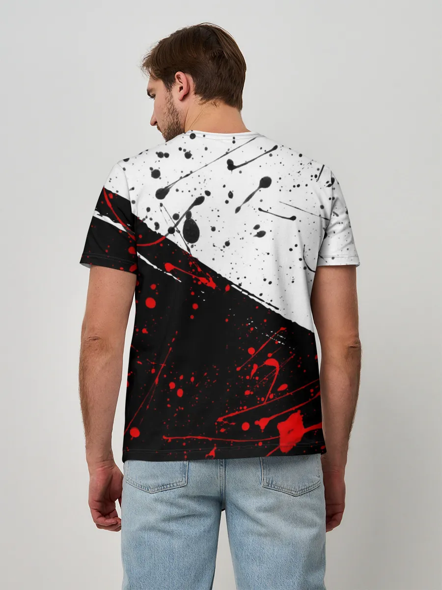 Мужская базовая футболка / Berserk: Черная маска