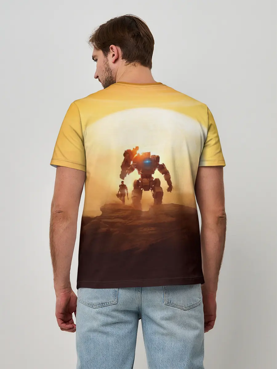 Мужская базовая футболка / Titanfall