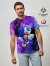 Мужская базовая футболка / SONIC