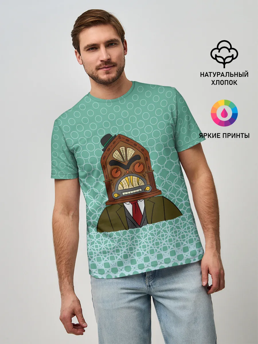 Мужская базовая футболка / Radiohead | Радиохед | Logo