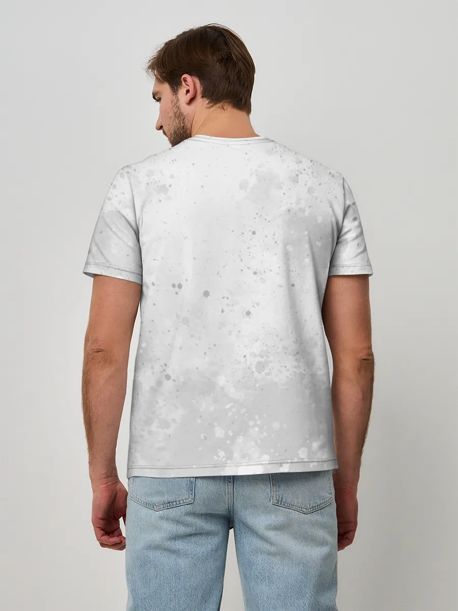 Мужская базовая футболка / Кайман с мечами Дорохедоро