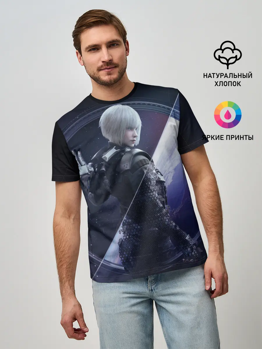 Мужская базовая футболка / Rainbow Six Siege - Lana