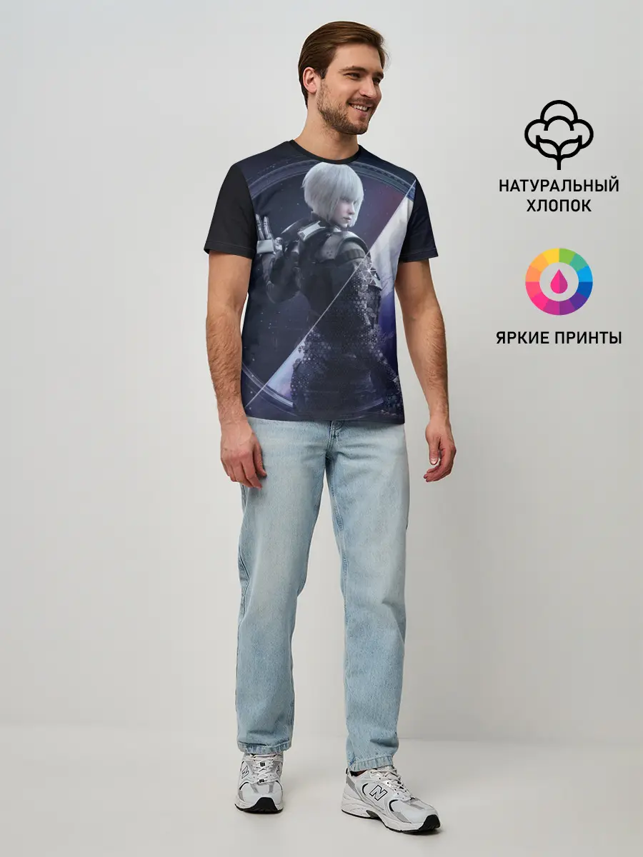 Мужская базовая футболка / Rainbow Six Siege - Lana